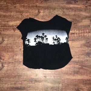 American Eagle Black T-Shirt